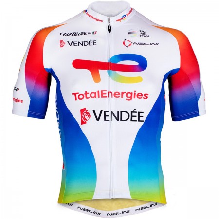 Maillot vélo 2021 Team TotalEnergies N003